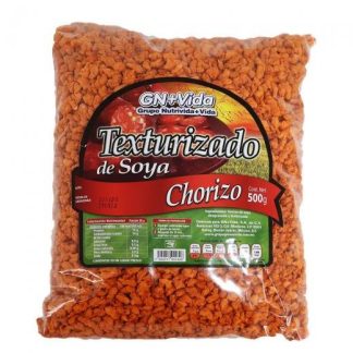 CEREAL SOYA TEXTURIZADO DE CHORIZO 500GR. GN+VIDA