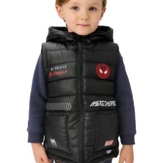 CHALECO SPIDERMAN NEGRO MARVEL SPIDERMAN