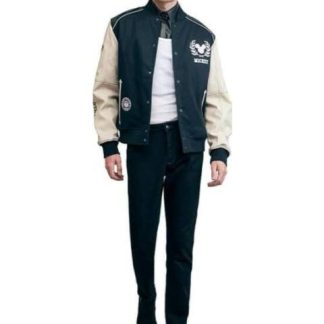 CHAMARRA BOMBER MICKEY MOUSE BLANCO/NEGRO MICKEY MOUSE