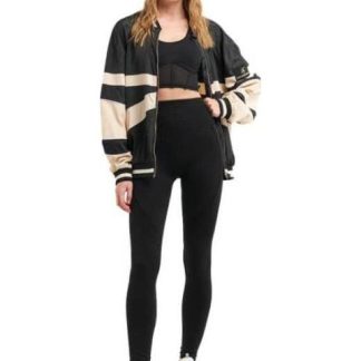 CHAMARRA DAMA DEPORTIVO BLANCO/NEGRO PROKENNEX