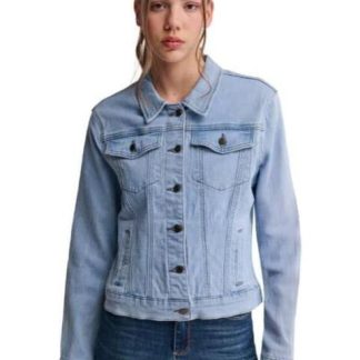 CHAMARRA DE MEZCLILLA GRIS HOLLY LAND