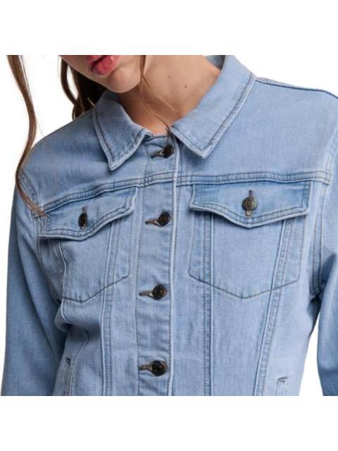 CHAMARRA DE MEZCLILLA GRIS HOLLY LAND - Image 3