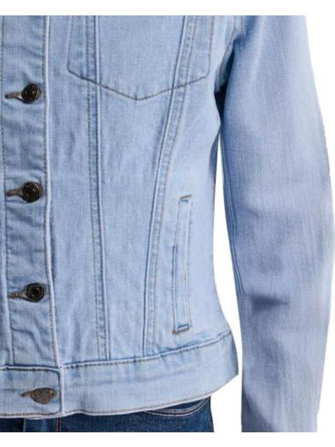 CHAMARRA DE MEZCLILLA GRIS HOLLY LAND - Image 5