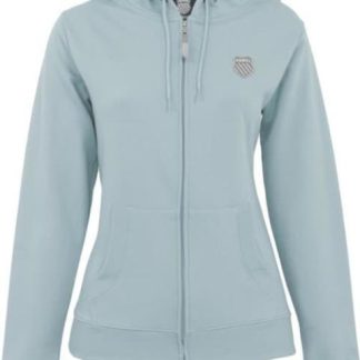 CHAMARRA K-SWISS HOOD FZ AZUL MENTA K-SWISS