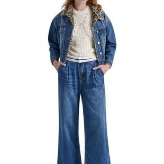 CHAMARRA MEZCLILLA AZUL HOLLY LAND