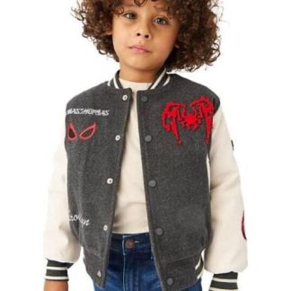 CHAMARRA SPIDERMAN BLANCO/NEGRO MARVEL SPIDERMAN