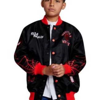 CHAMARRA SPIDERMAN NEGRO SPIDERMAN