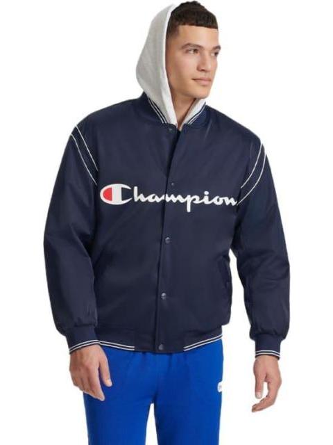 CHAMARRA BOMBER AZUL MARINO CHAMPION - Image 3