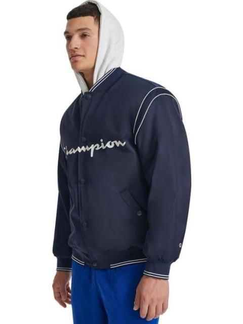 CHAMARRA BOMBER AZUL MARINO CHAMPION - Image 5