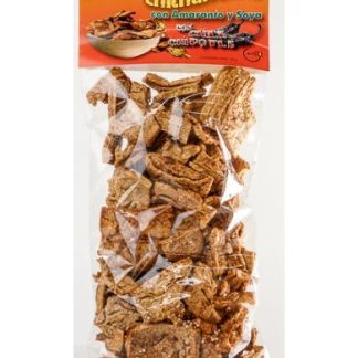 CHICHARRON CON AMARANTO Y SOYA CHIPOTLE 100 G ARTE AMARANTO C 20
