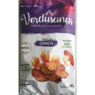 CHIPS DE CAMOTE ENCHILADO 40 G VERDUSANAS