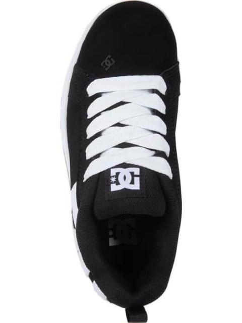 CHOCLO TENIS CASUAL URBANO ZAP 7-BKW COURT GRAFFIK BLANCO/NEGRO DC SHOES - Image 3