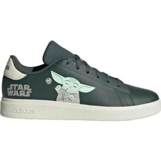 CHOCLO TENIS CASUAL URBANO ZAP ADVANTAGE MANDALORIAN VERDE ADIDAS