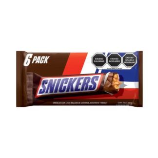 CHOCOLATE SNICKERS SIX PACK 288GR