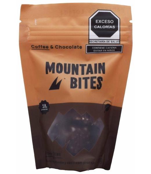 CHUNKS CON PROTEINA COFFEE Y CHOCOLATE 60 G MOUNTAIN BITES