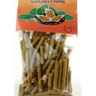 CHURRITOS DE AMARANTO AJONJOLI Y NOPAL 100 G ARTE AMARANTO C 10