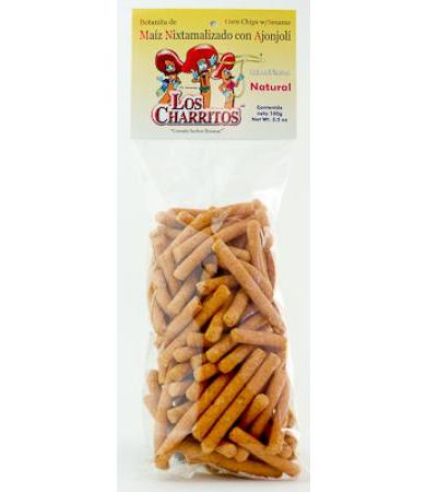 CHURRITOS DE MAIZ NATURALES 100 G LOS CHARRITOS C 15