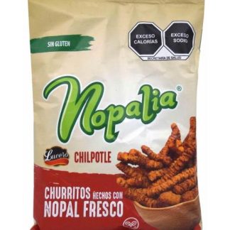 CHURRITOS DE NOPAL CHIPOTLE 80 G NOPALIA