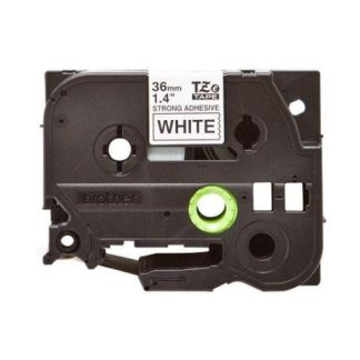 CINTA BROTHER TZES261 NEGRO SOBRE BLANCO 36MM X 8M