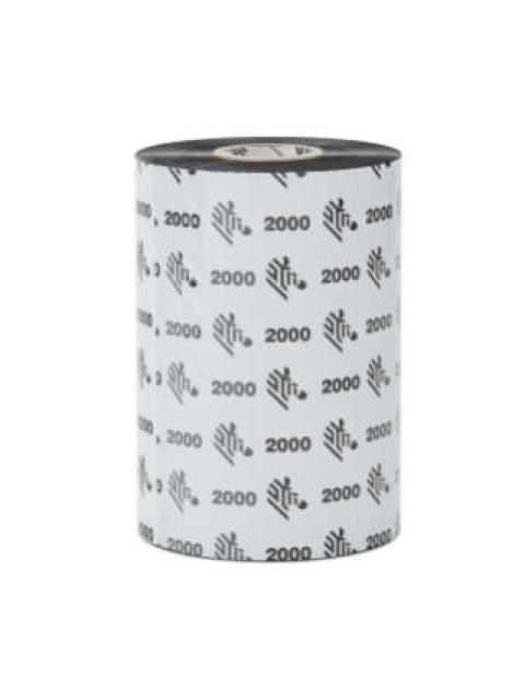 CINTA ZEBRA RIBBON 2000 NEGRO 60MM X 450M PARA TTP 7000