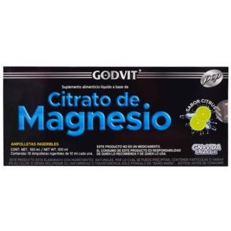 CITRATO DE MAGNESIO CITRUS 10 AMP GN + VIDA