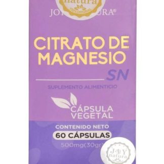 CITRATO DE MAGNESIO MELATONINA SN 60 CAP JOY NATURA