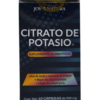 CITRATO DE POTASIO 60 CAP JOY NATURA