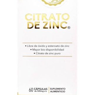 CITRATO DE ZINC 60 CAP JOY NATURA