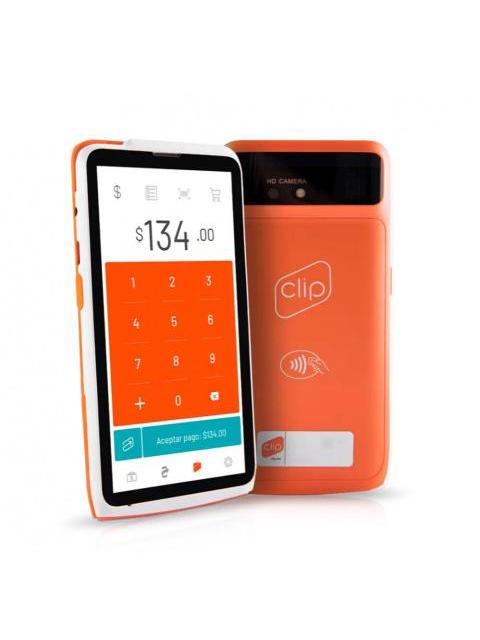 CLIP TERMINAL PORTATIL CLIP PRO 2 WI-FI - INCLUYE TARJETA SIM CABLE DE CARGA Y FUENTE DE PODER