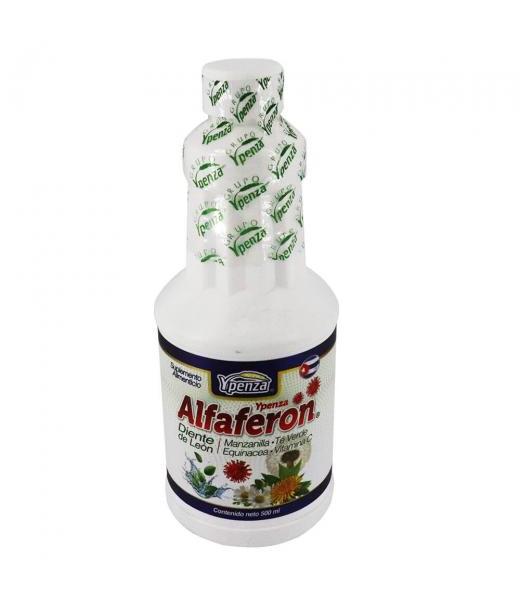 CLOROFILA ALFAFERON DE 500 ML DIENTE DE LEONMANZANILLAEQUINACEATE SOLO PARA DIABETICOS