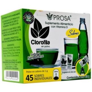 CLOROFILA SAB HIERBABUENA 45 G PROSA
