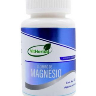 CLORURO DE MAGNESIO 60 CAP VIT HERBAL
