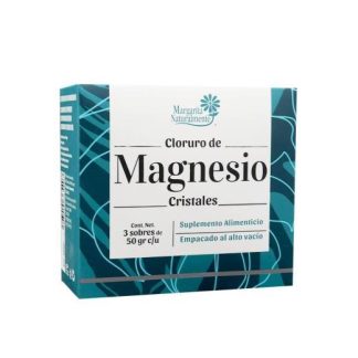 CLORURO DE MAGNESIO EN CRISTALES 3 SOBRES DE 50GR C U MARGARITA SANAMENTE