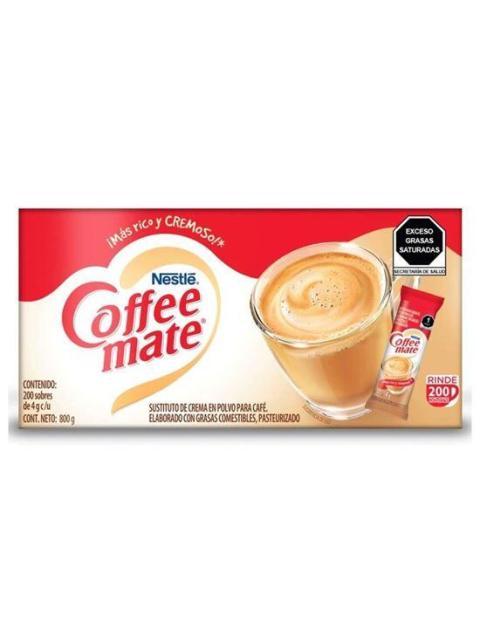 COFFE MATE ORIGINAL PAQ. 200 SOBRES DE 4 GR