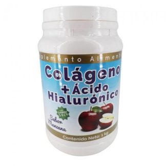 COLAGENO+ACIDO HIALURONICO SABOR MANZANA 1KG C OMEGA36 Y 9. MIEL SALUD Y VIDA