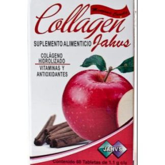COLAGENO COLLAGEN MANZANA CANELA 60 TAB NATURAL JAHVS
