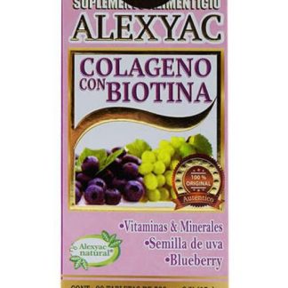 COLAGENO CON BIOTINA 90 TAB ALEXYAC NATURAL