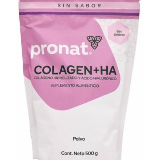 COLAGENO HIDROLIZADO ACIDO HIALURONICO 500 G PRONAT