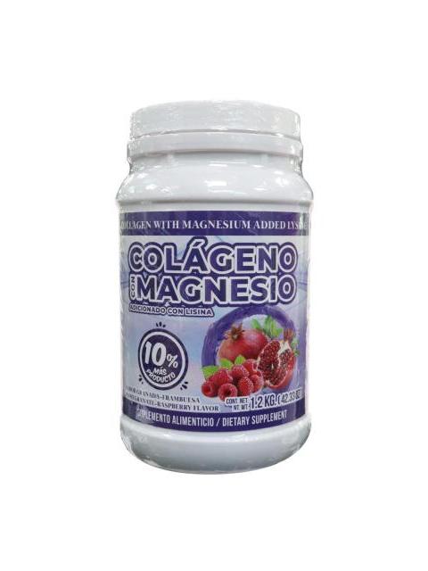 COLAGENO HIDROLIZADO TIPO 2 Y 3 1.100 KG SABOR FRUTOS ROJOS MIEL SALUD Y VIDA
