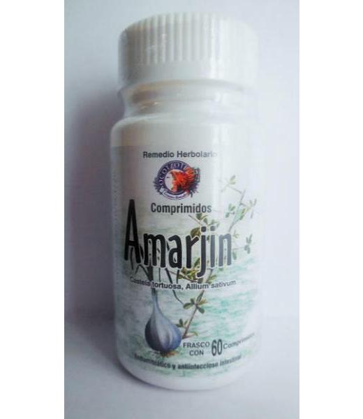 COMPRIMIDO AMARJIN ( C 60 ) ANTIAMIBIATICO Y ANTI-INFECCIOSO INTE OCOTZOTL