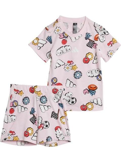 CONJUNTO 2 PIEZAS I FUN AOP SET ROSA ADIDAS