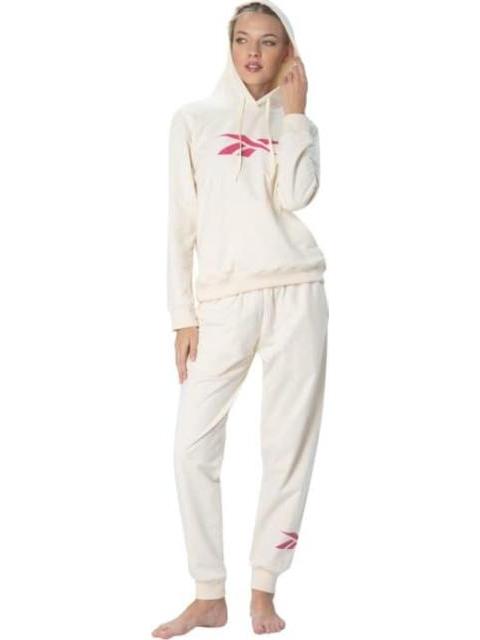 CONJUNTO 2 PIEZAS SET HOODIE JOGGER BIG VECTOR CREMA REEBOK - Image 3