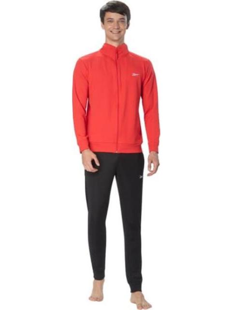 CONJUNTO 2 PIEZAS TRACKSUIT VECTOR FULL ZIP ROJO REEBOK