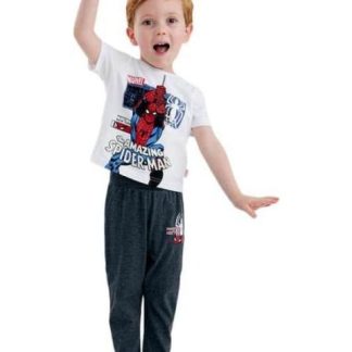 CONJUNTO SPIDERMAN BLANCO MARVEL