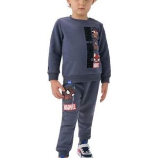 CONJUNTO SPIDERMAN GRIS MARVEL