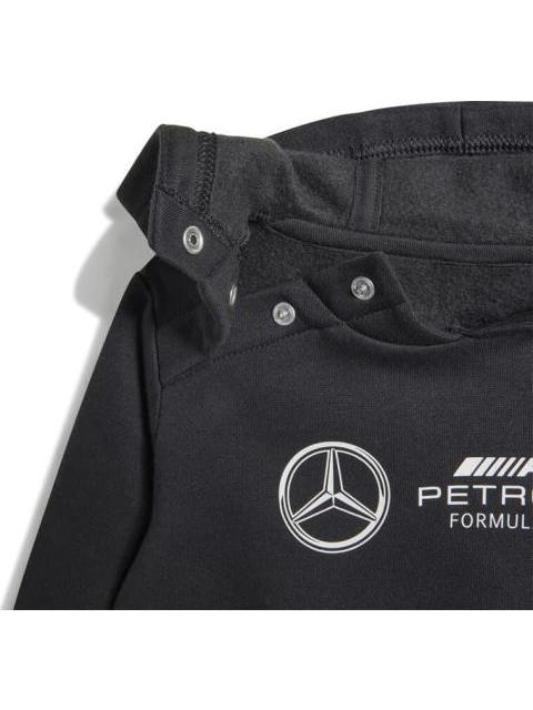CONJUNTO SUDADERA Y PANTS MERCEDES AMG DNA NEGRO ADIDAS - Image 5