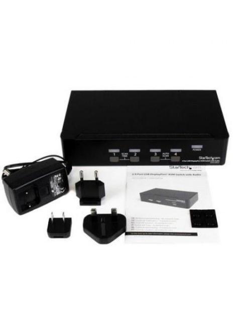 STARTECH SWITCH KVM SV431DPUA DISPLAYPORT-USB 4 PUERTOS - Image 4