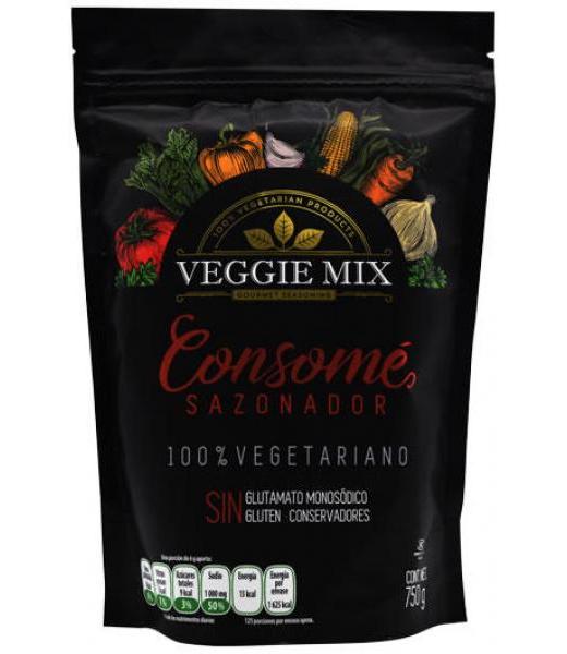 CONSOME VEGETARIANO 750 G VEGGIE MIX