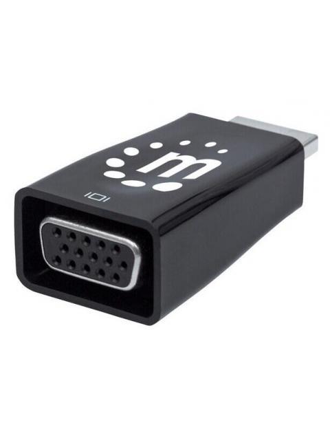 MANHATTAN CONVERTIDOR HDMI MACHO - VGA + 3.5MM HEMBRA NEGRO - Image 4