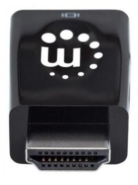 MANHATTAN CONVERTIDOR HDMI MACHO - VGA + 3.5MM HEMBRA NEGRO - Image 6